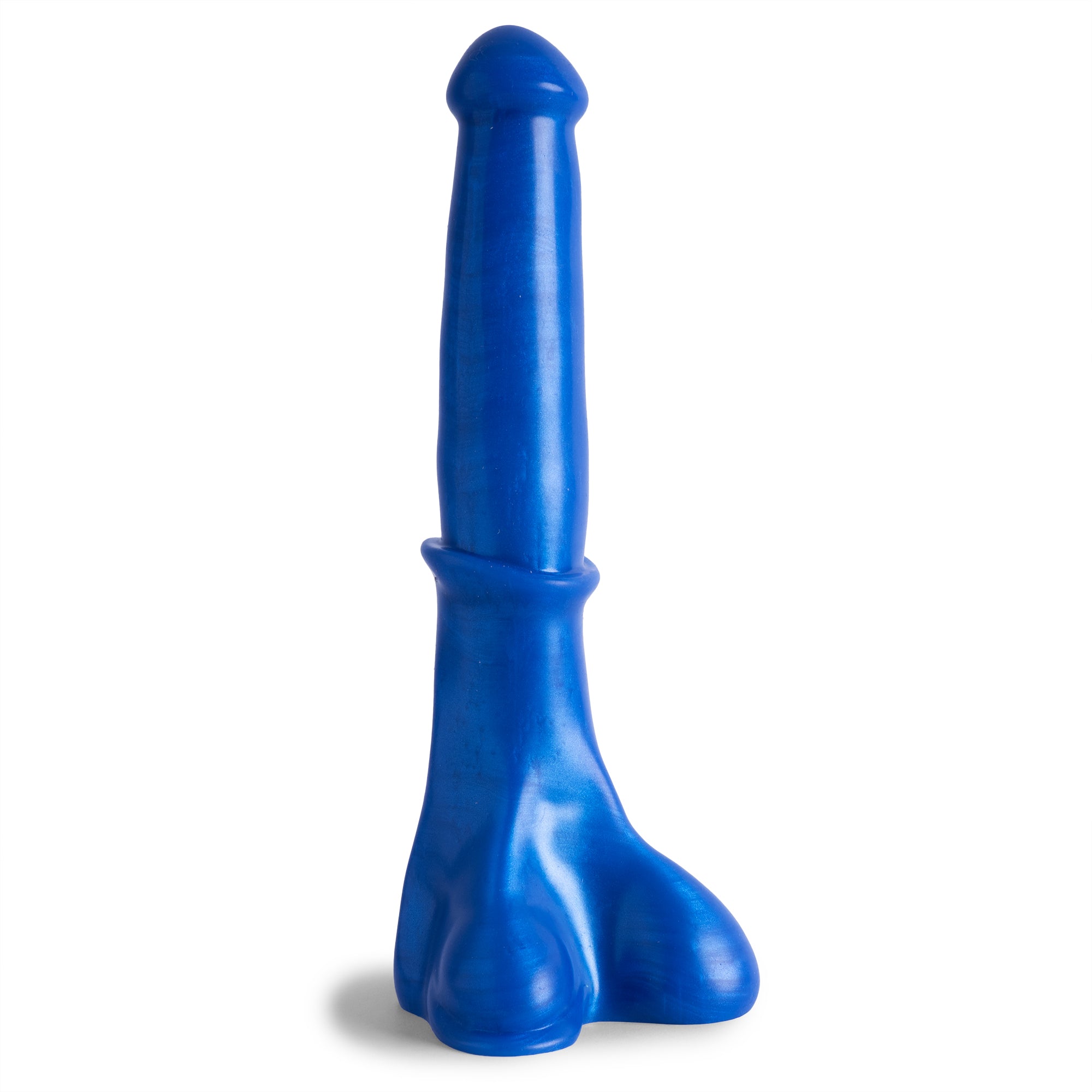 Dildo de caballo semental - Tamaño pequeño - Firmeza súper suave - Listo para usar