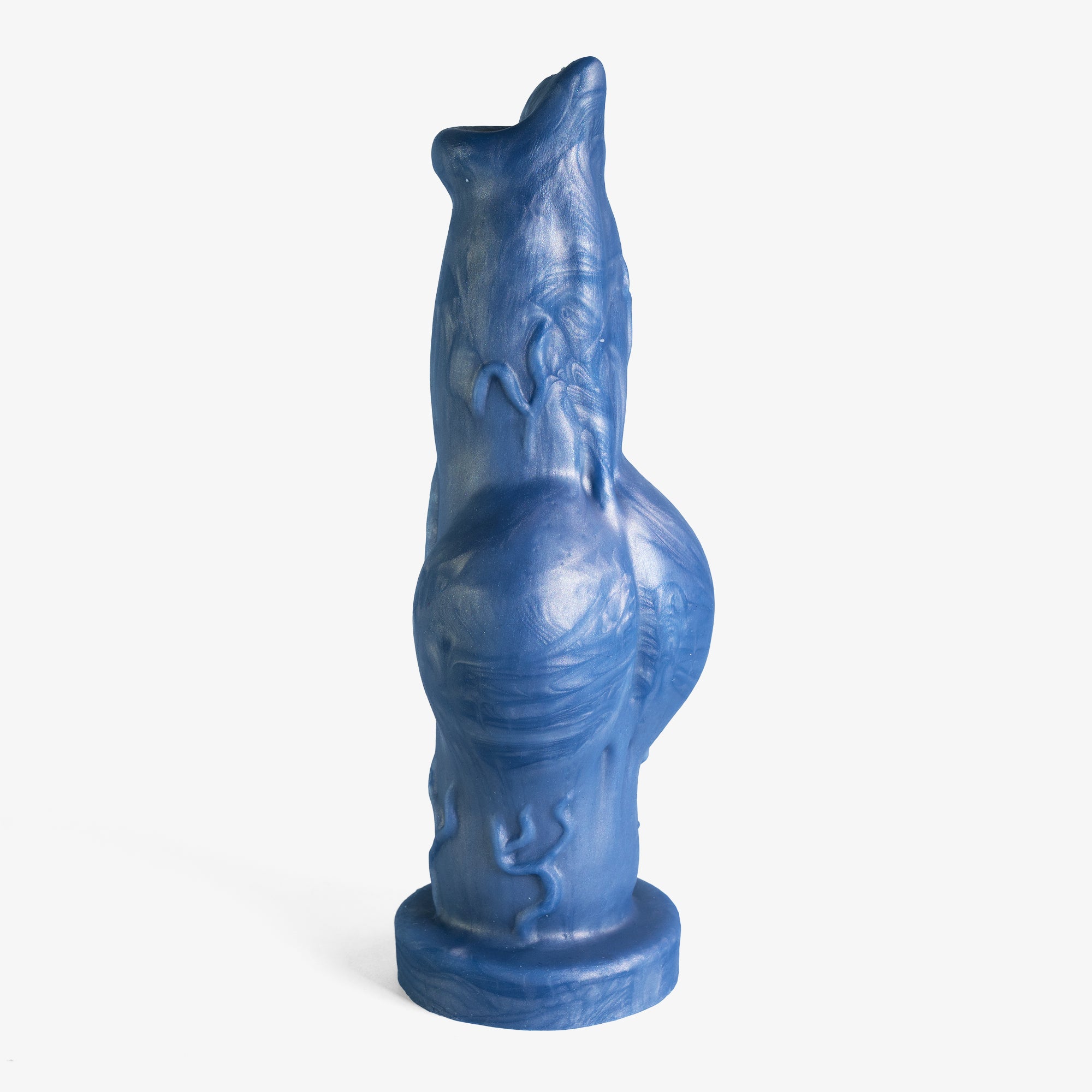 Knot Dog Dildo - Ready Made - Medium - Medium Soft Firmness - Cum Tube