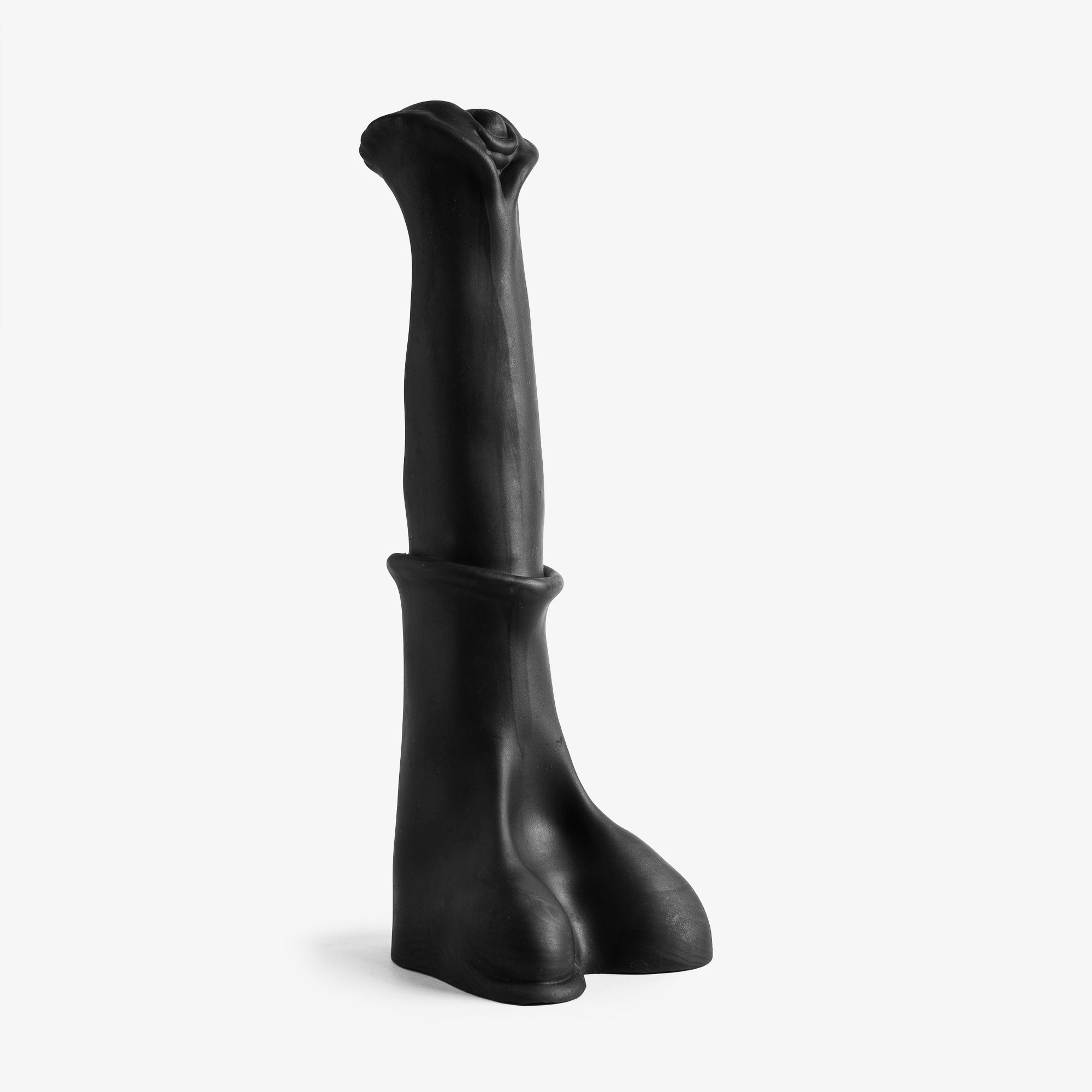 Flared Stallion Horse Dildo - Small Size - Medium Firmness - Ready Made - Vac-U-Lock