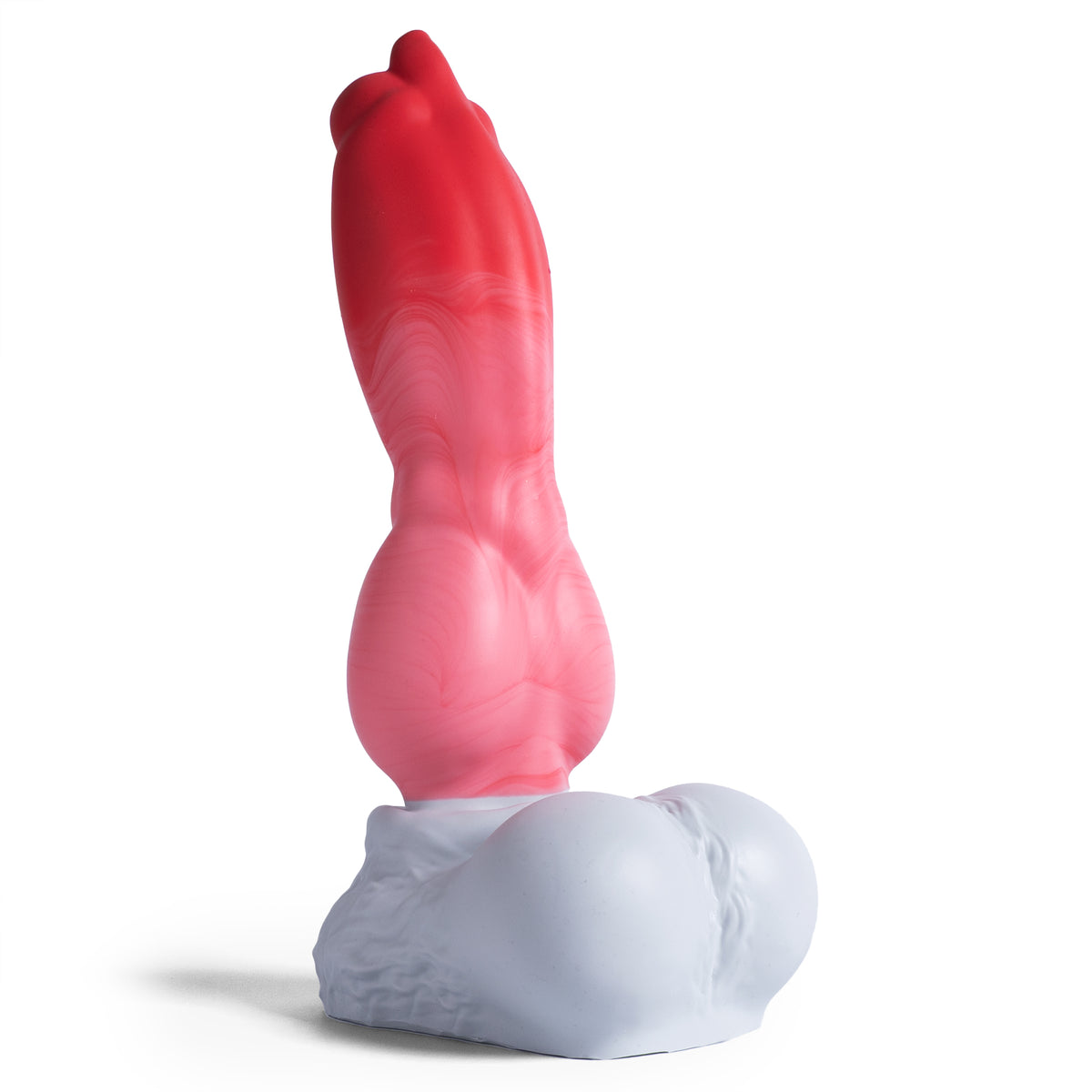 Knotted Dog Dildo - Large Size - Super Soft Firmness - Ready Made - Almost Perfect