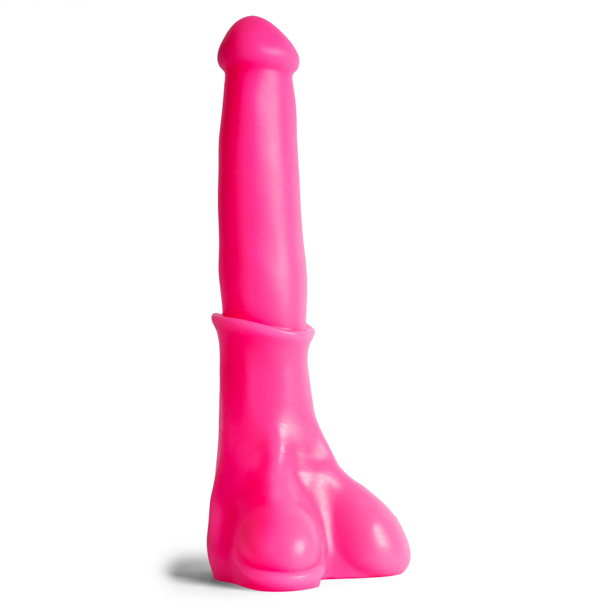 Dildo Caballo Semental - Firmeza Media Suave - Tamaño Extra Grande - Listo Para Enviar - Vac-U-Lock - Casi Perfecto
