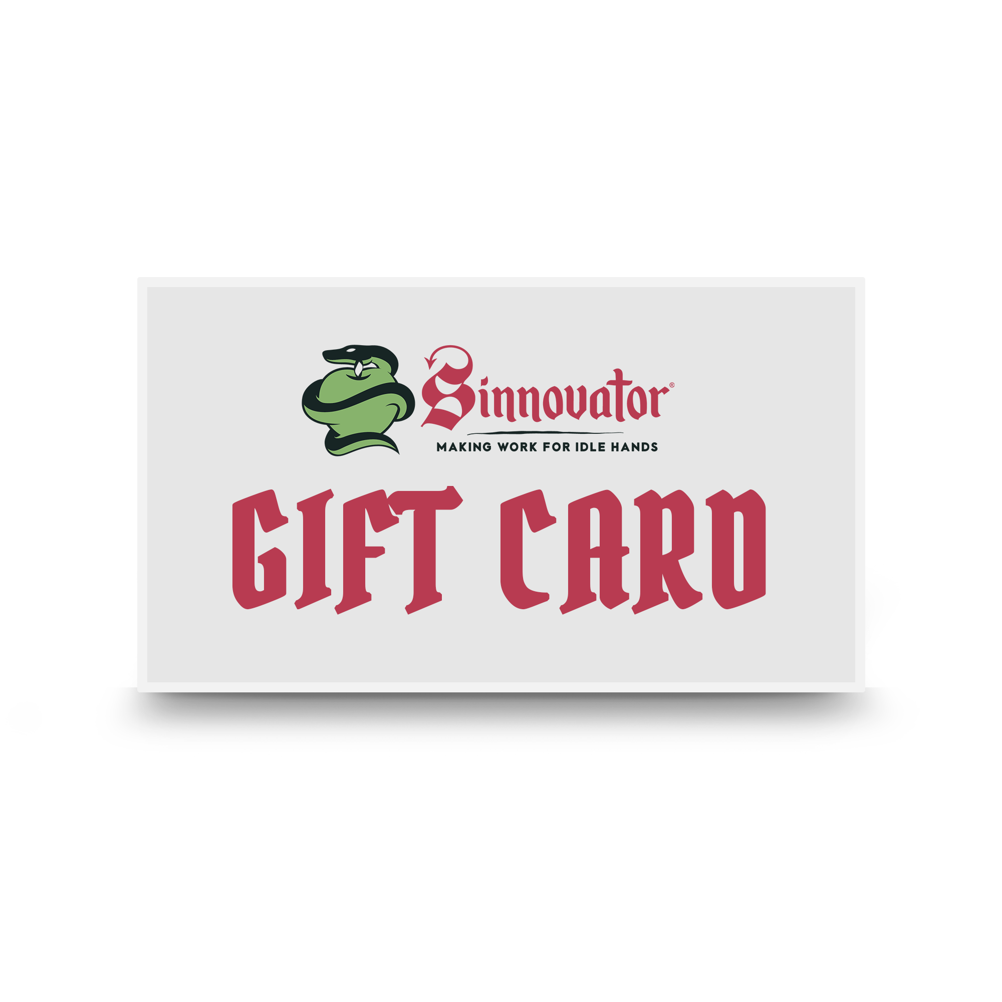 Sinnovator Gift Card