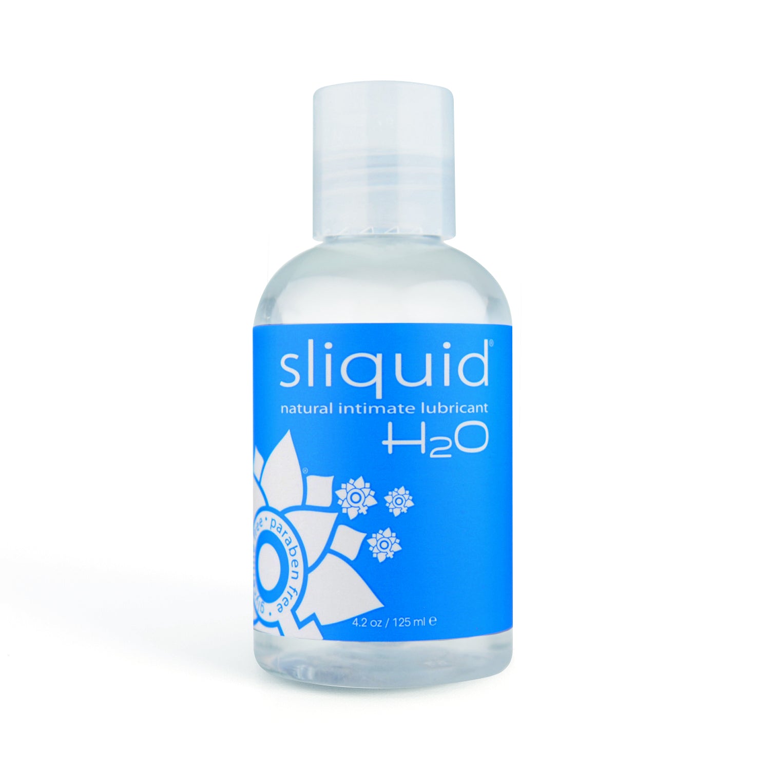Sliquid H2O Original Water-Based Lubricant 4.2oz/125ml