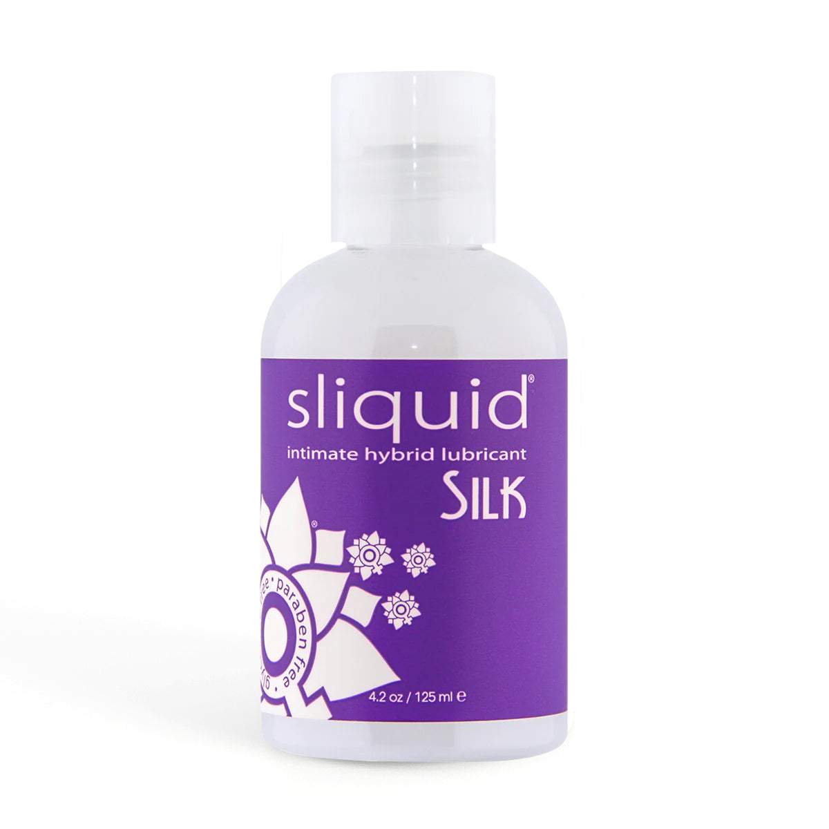 Sliquid Silk Original Hybrid-Based Lubricant 4.2oz/125ml