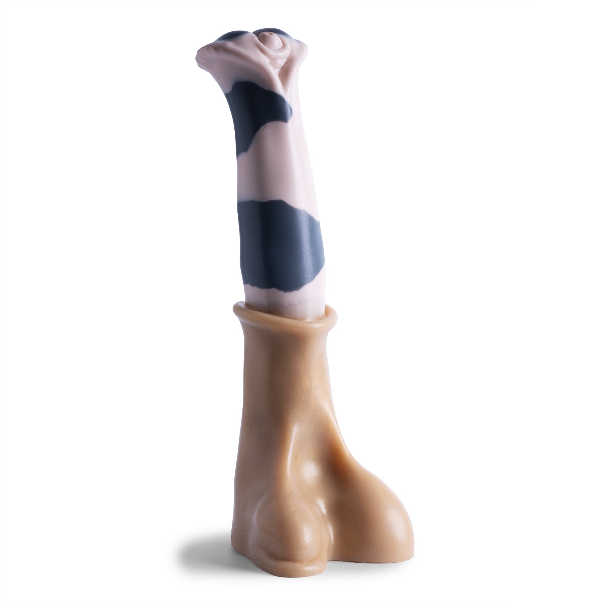 Dildo de Caballo Semental Acampanado - Tamaño Pequeño - Firmeza Súper Suave - Listo para Usar