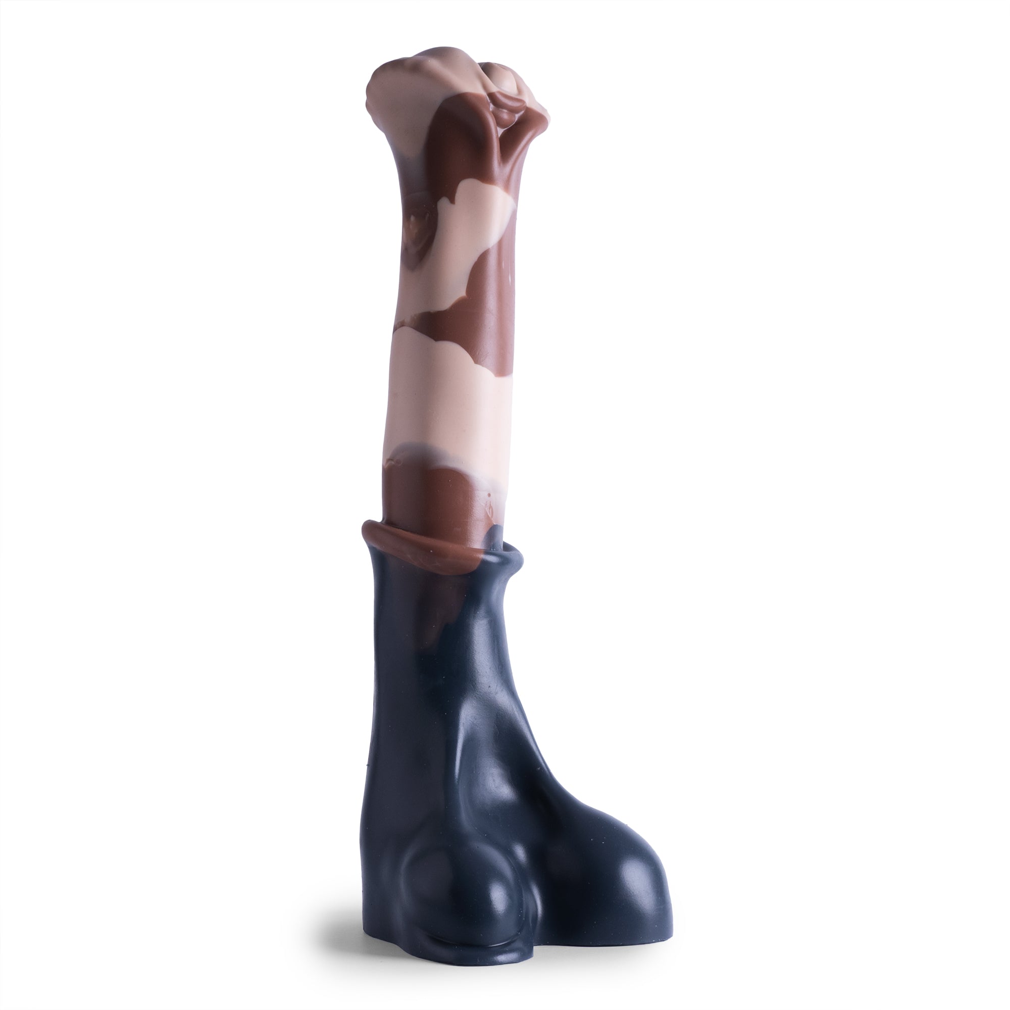 Flared Stallion Horse Dildo - X Large Size - Super Soft Firmness - Ready Made - Almost Perfect