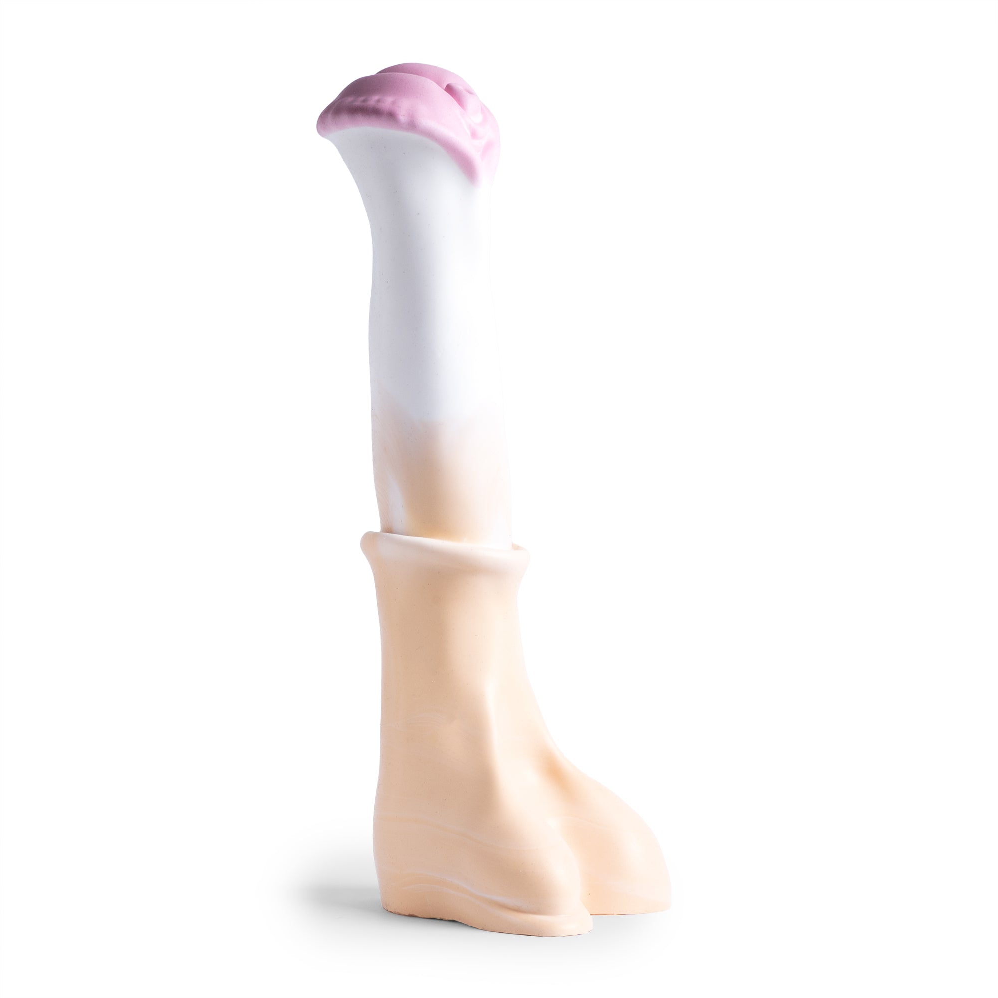 Flared Stallion Horse Dildo - X Large Size - Super Soft Firmness - Ready Made - Almost Perfect - Vac-U-Lock