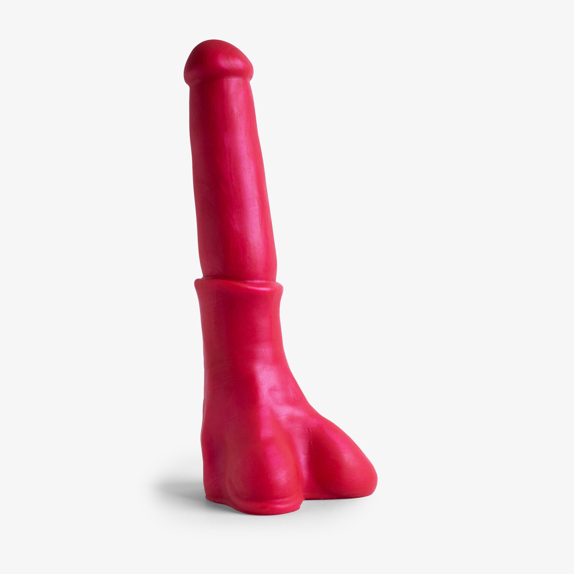 Stallion Horse Dildo - Medium Size - Medium Soft Firmness - Cumtube - Ready Made - Almost Perfect