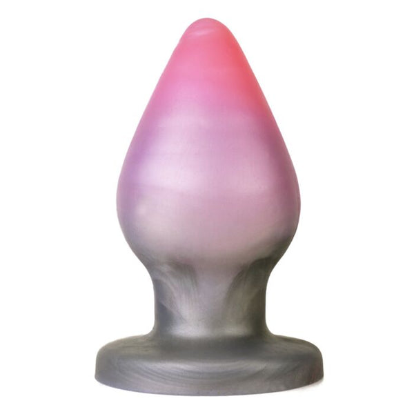 plug anal grande Plug Anal Grande De Metal Cromado Com Pedra Naipe De Paus main image 0